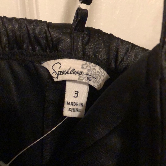 Speechless black and leopard print dress - Picture 4 of 5